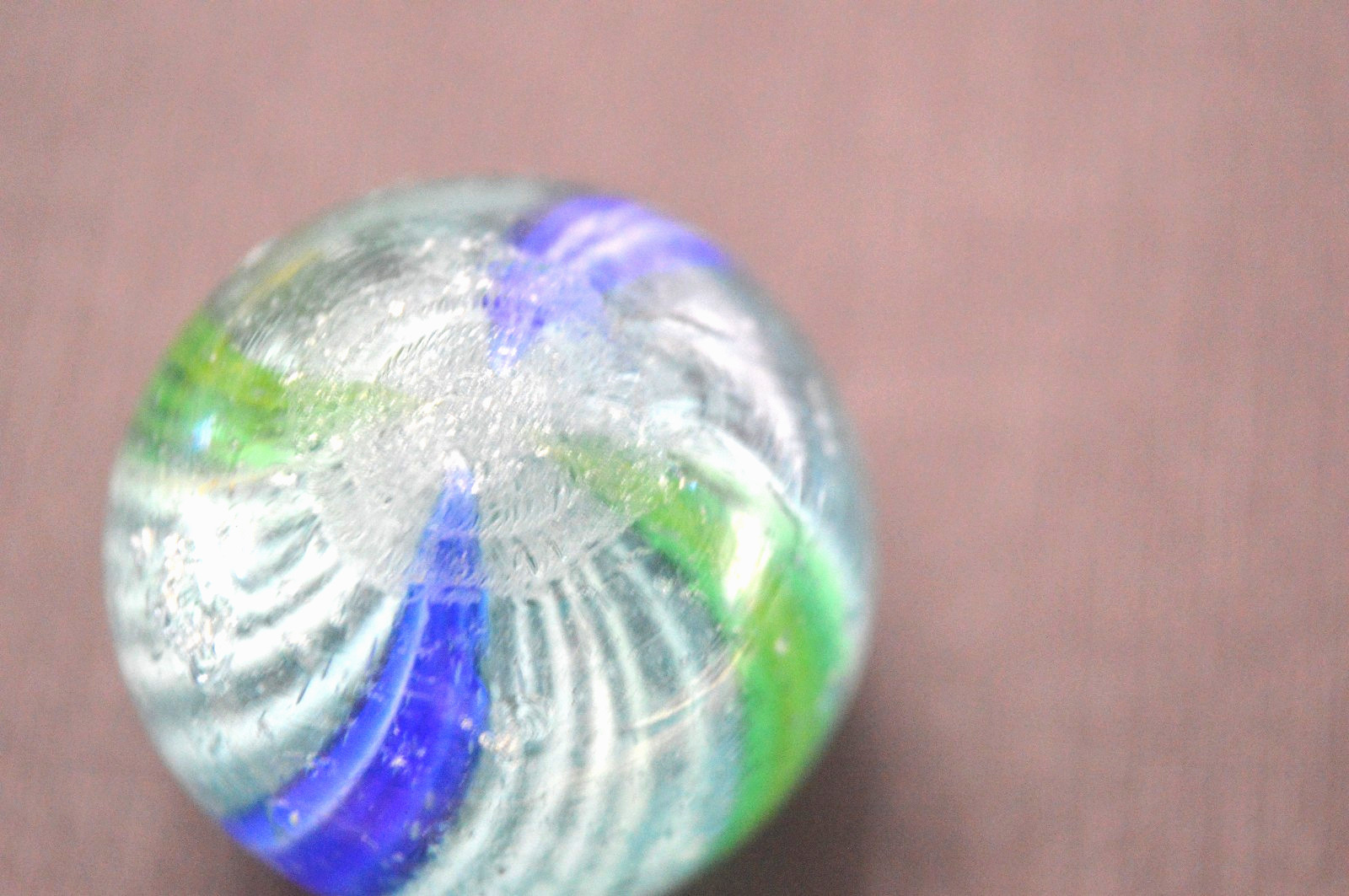German swirl hand blown marble (ungraded)