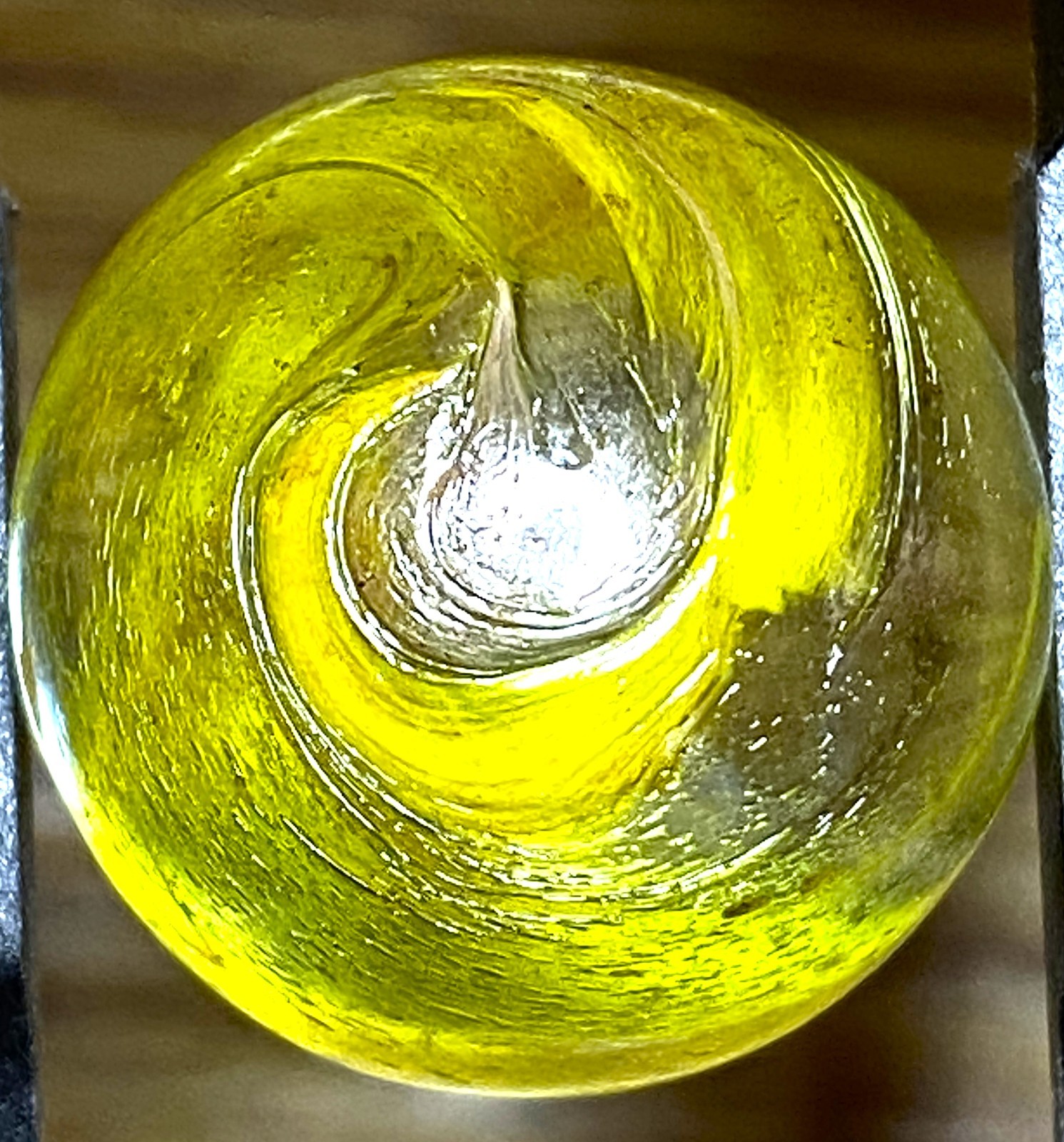DAS/JABO STUNNING LEMON DROP COLORED THIN-LINED RAMSHEAD SHOOTER .75″ M787