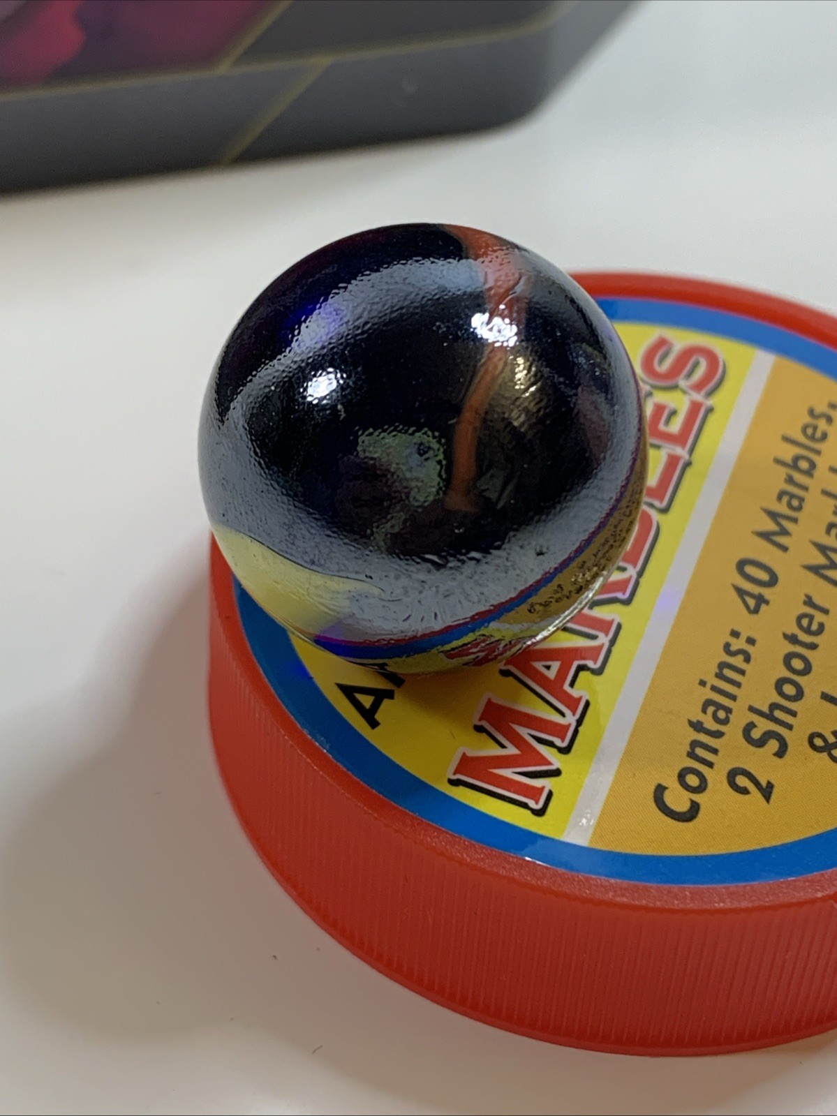 Toyi Amazing Marbles 48 Marbles & 2 Shooters Original Container 2006