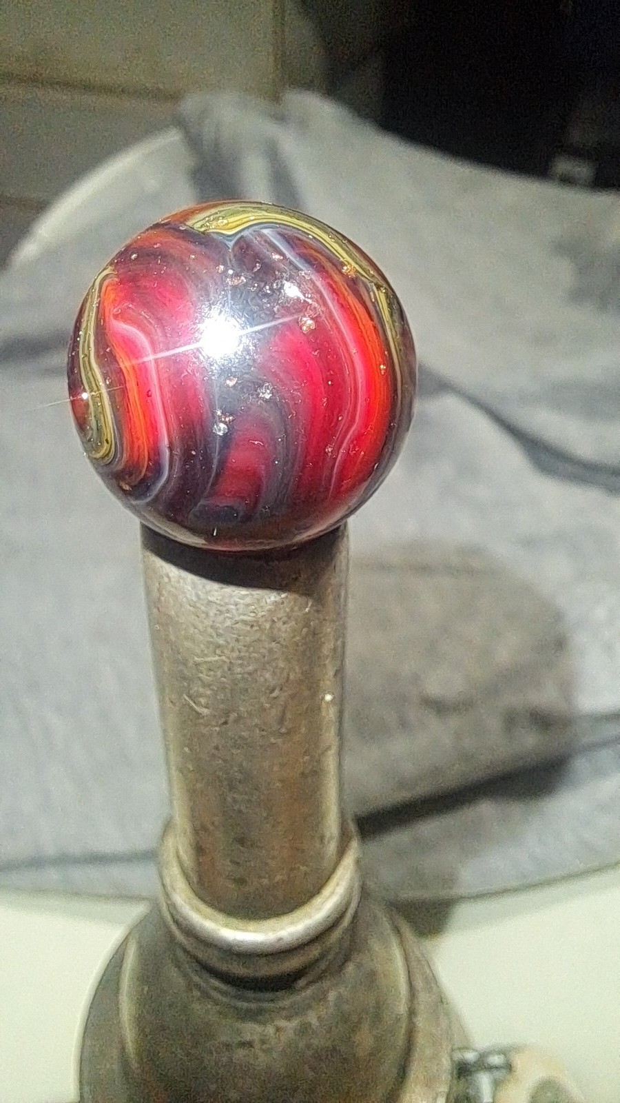 17 Dave’s Appalachian Swirls Singed By Dave McClloid With Aventurin Box