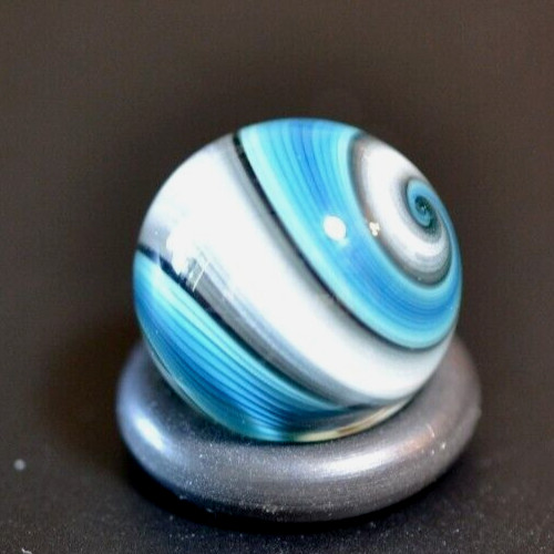 BRYAN TRILLAS GLASS MARBLE/.566″-TURQUOISE BLACKLIGHT-BABY-BLUE,NEON GREEN,TURQ+