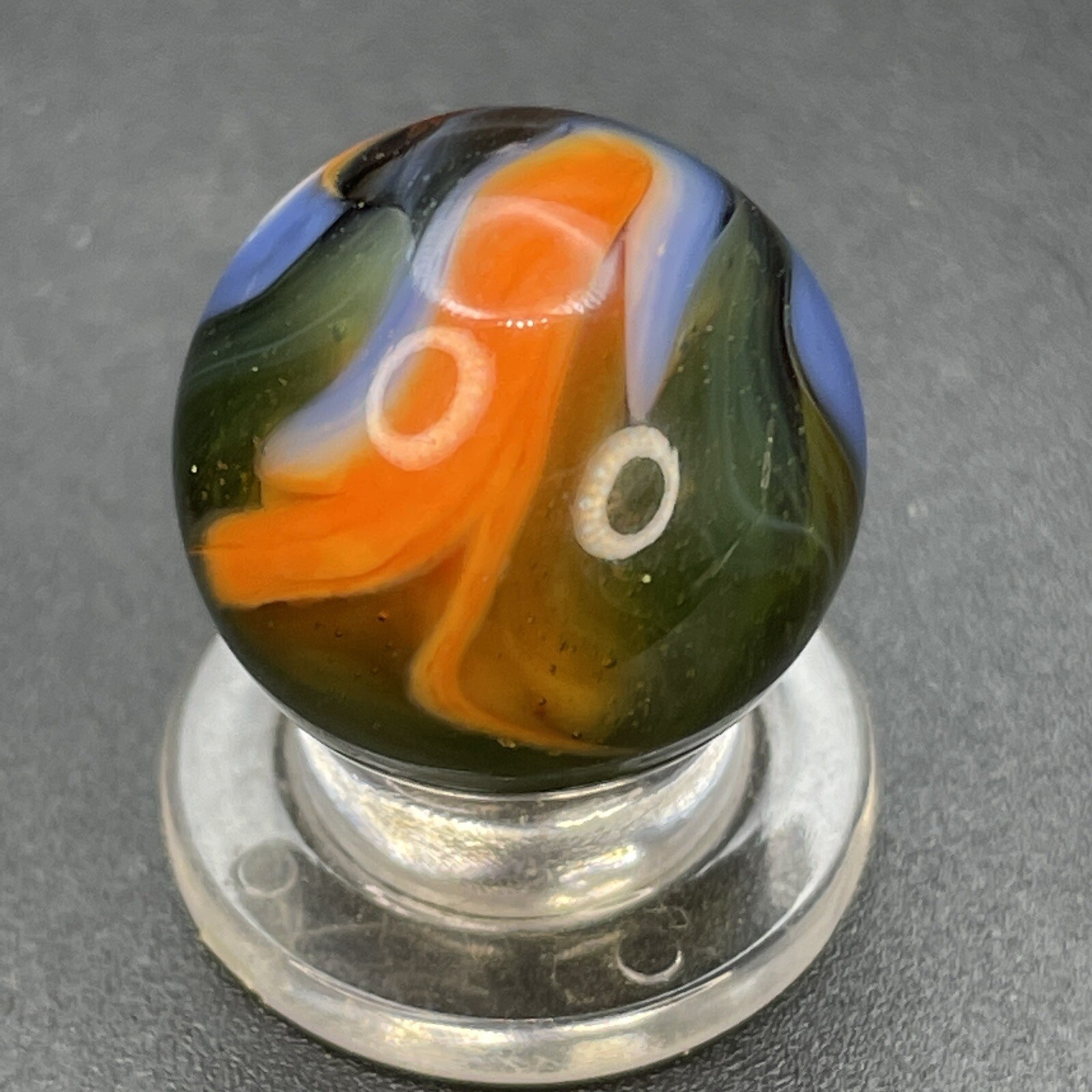 Peltier National Line Rainbo MCS Marble Vintage Marbles 0.669”