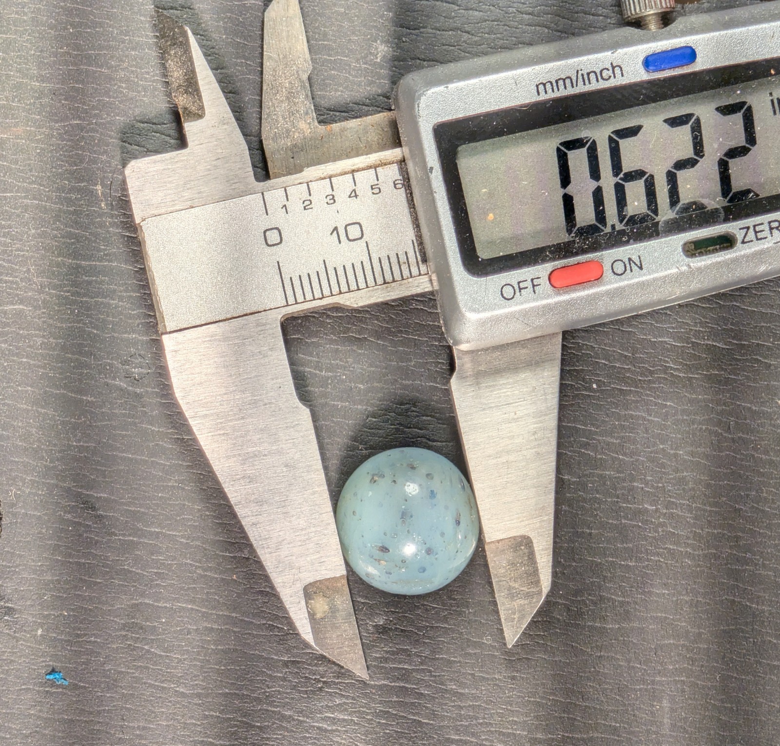 HTF Mint 9.5 Kokomo Marble 5/8″