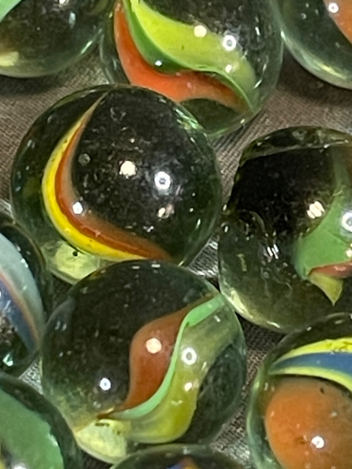 Marbles! Vintage 2 lbs 5 oz BAG Mixed colors See all photos