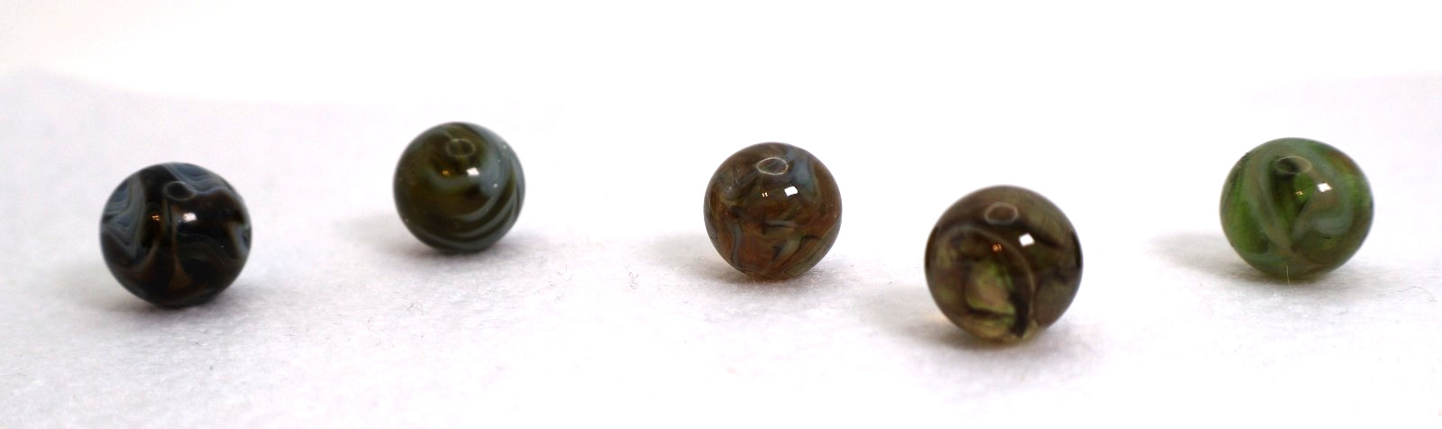 5pk 5/8″ Translucent Swirl Marbles NM-M