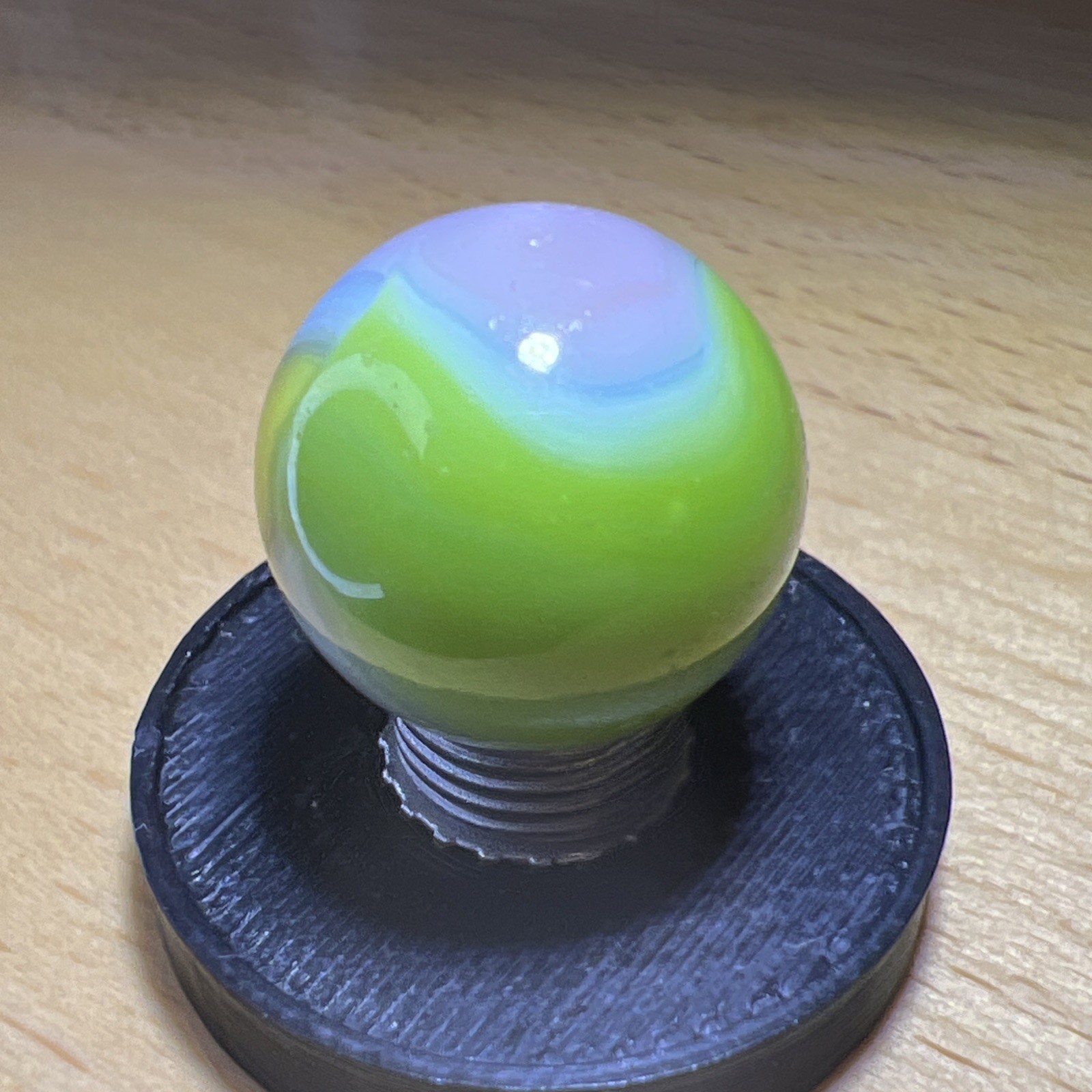 Vitro Easter Egg Marble Vintage Marbles 0.591”
