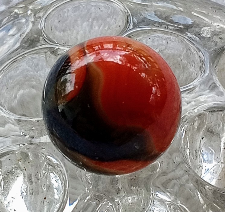 3/4″ CAC 3 Color Opaque Swirl In Tiger Colors ✅ Photos.