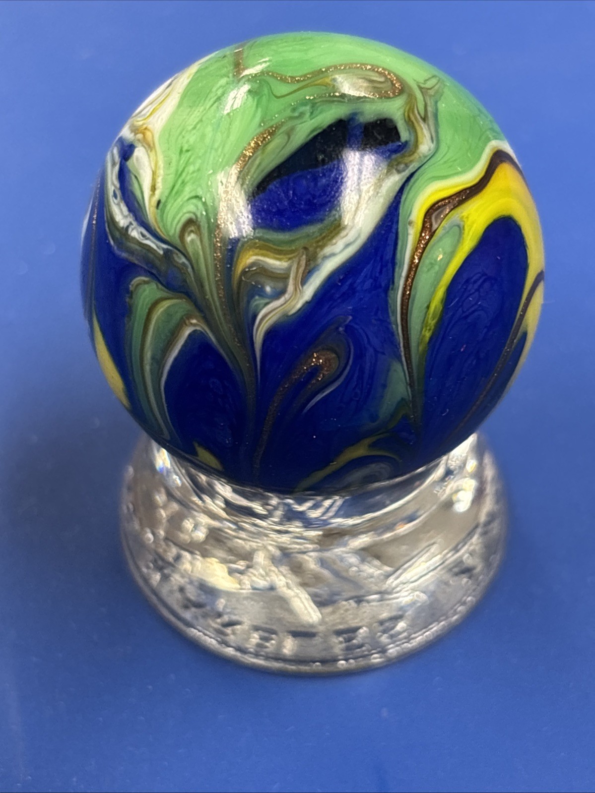 Stunning contemporary swirl marble #944