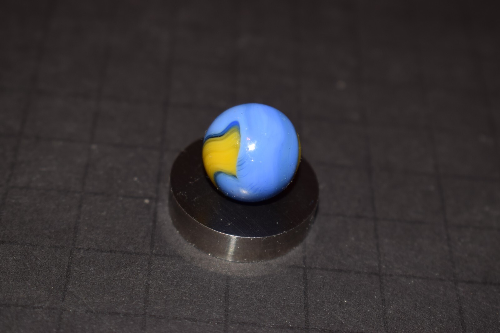 Peltier 🔵🟡Cub Scout NRL💙💛 To Marble Size .640″=41/64″=16.5mm VNM