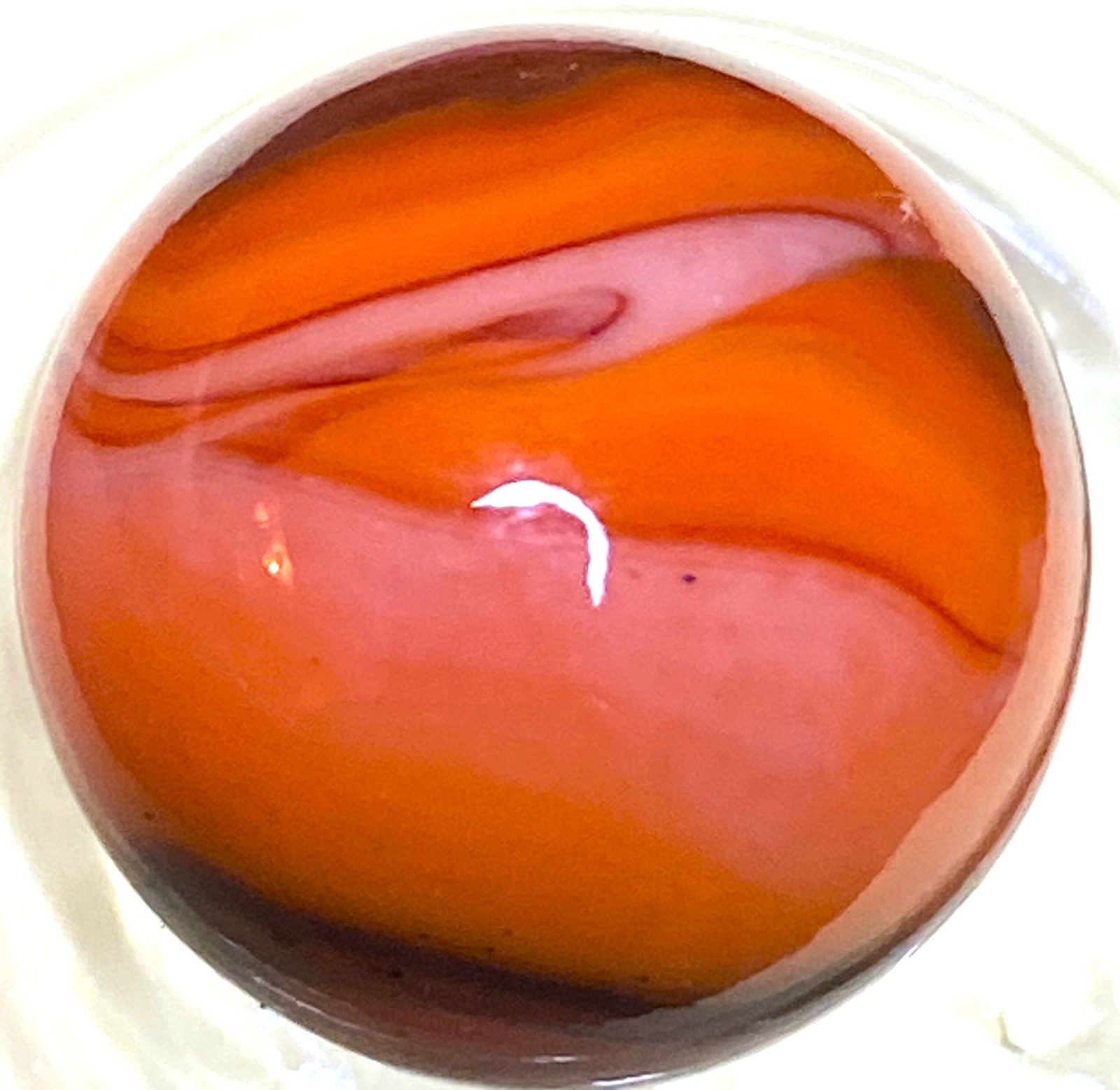 MARS ? OR IS IT JUPITER … ? OTHER-WORDLY SWIRLED SHOOTER .71″ BOX03/115