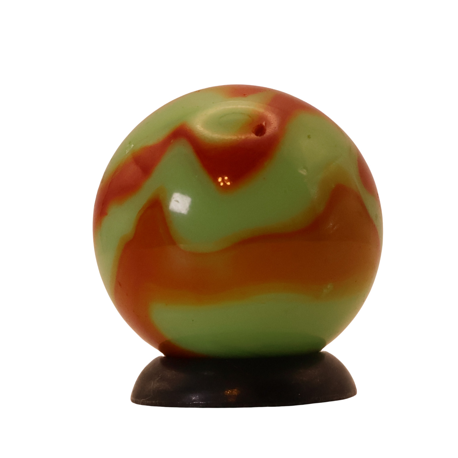 16.5mm Peltier Glass Co. NLR Flaming Dragon Marble NM+
