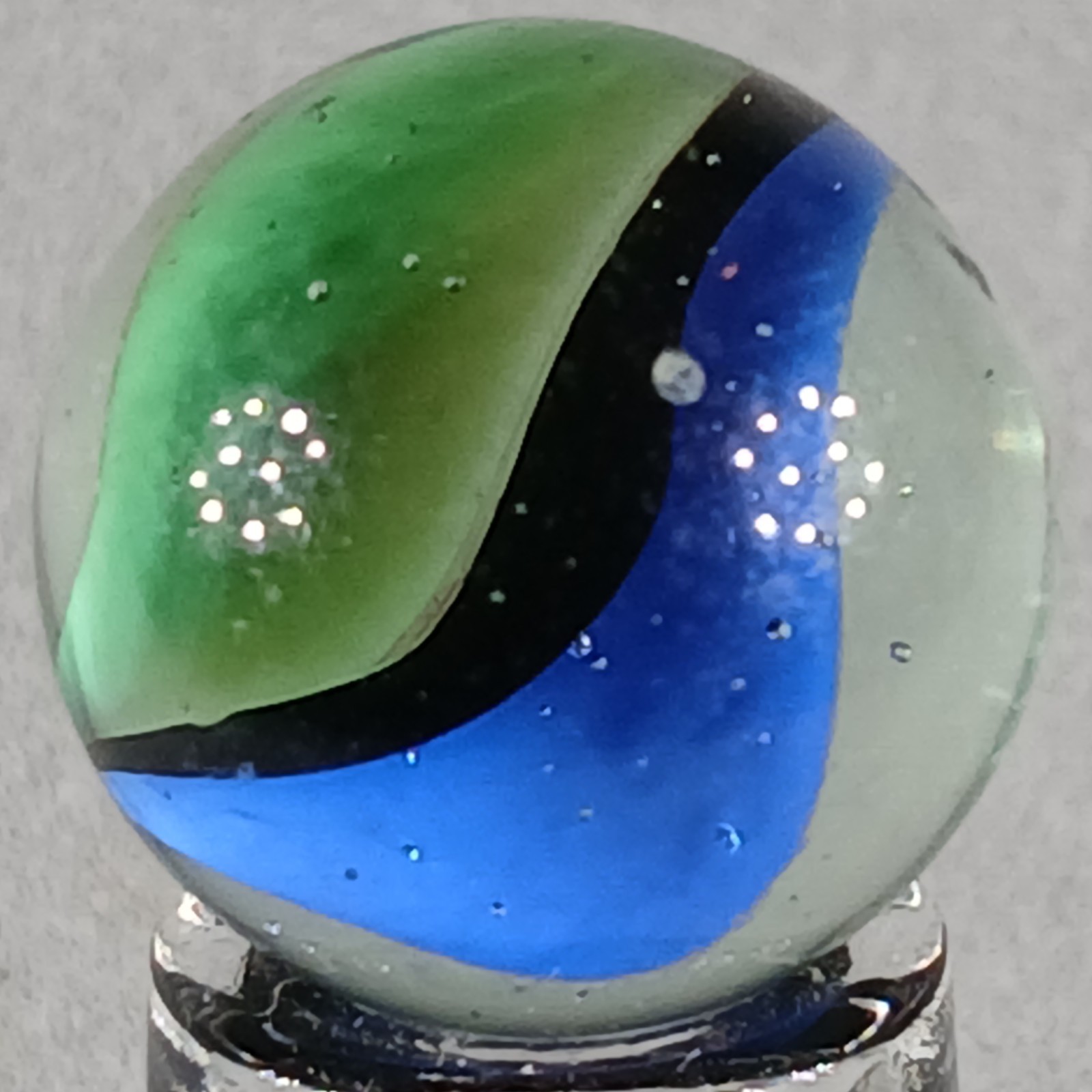 Vintage Imported Cat’s Eye Marble .60 Inches Near-Mint Condition