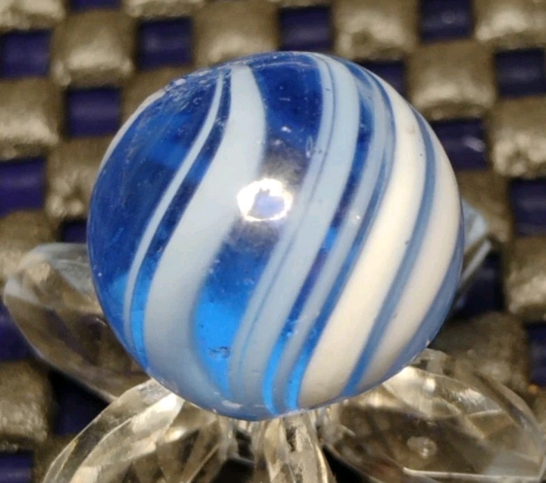 .60″ – ANTIQUE GERMAN MARBLES🔥BANDED CORELESS NM+
