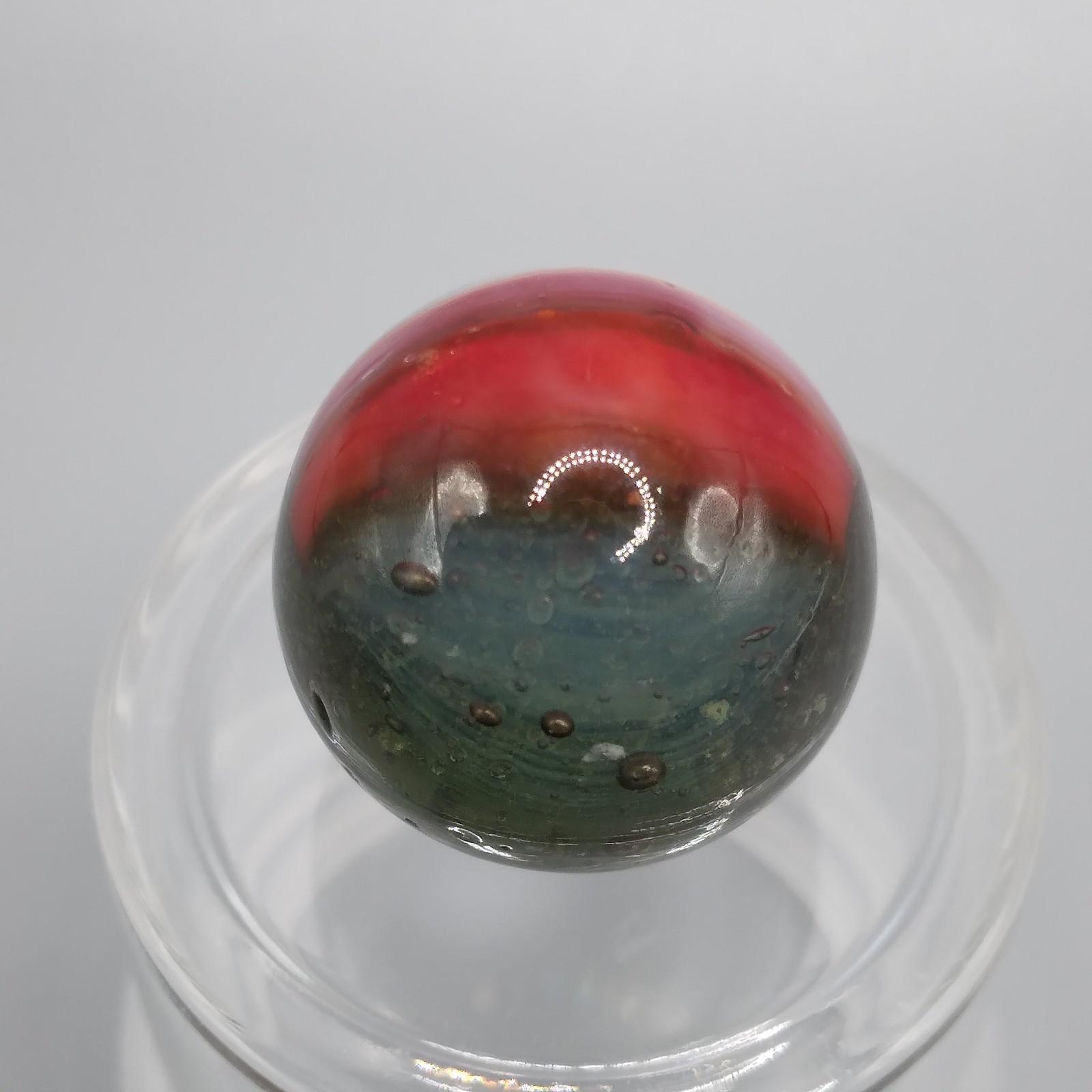 0.60″ Vintage Marble- Kokomo Peltier Vitro Marble King Akro – Quick List #Q37