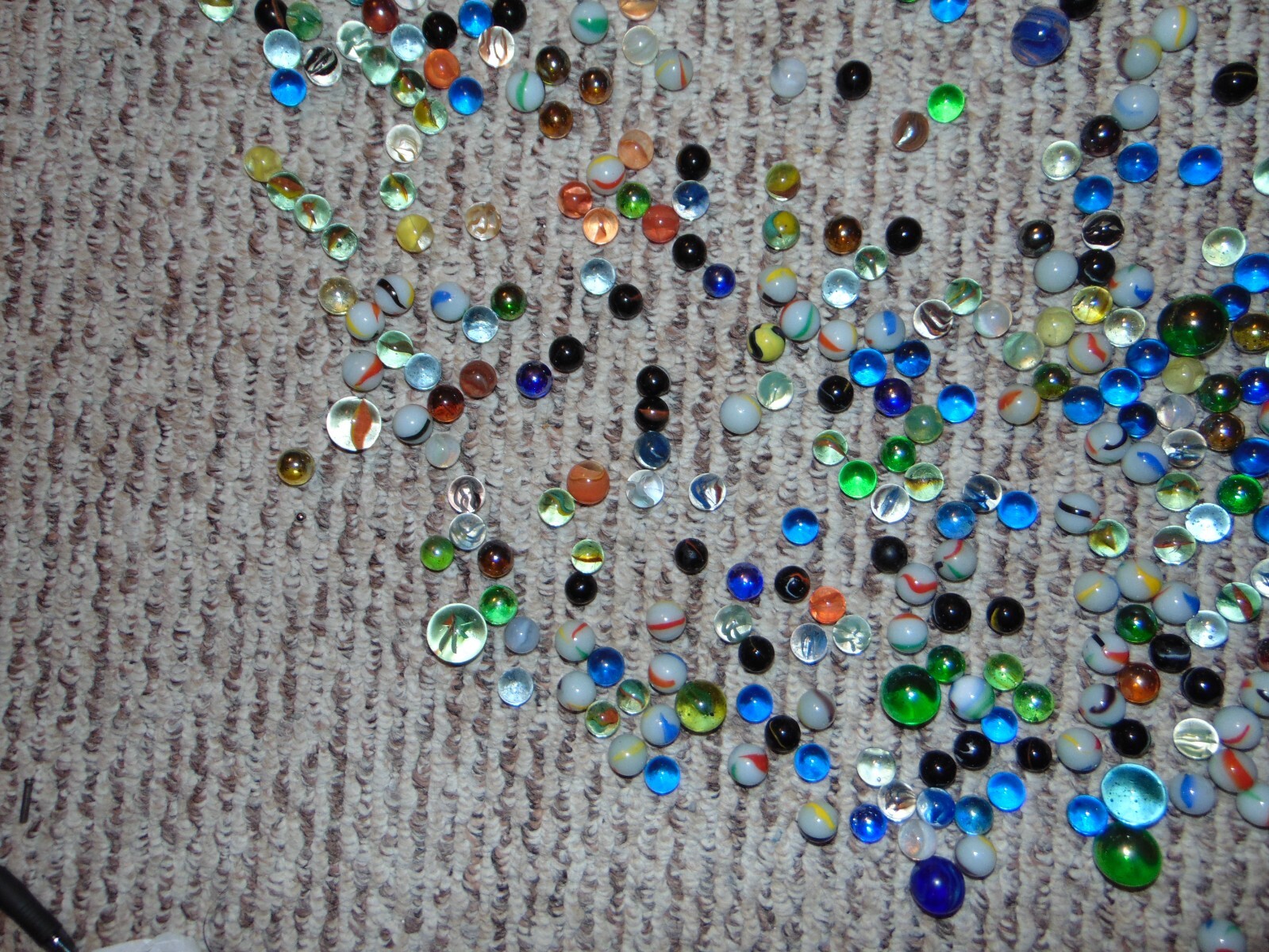 576 Vintage Kids Marble Marble Collectors Mix 1950s & 1991ish Mammoth Shooter
