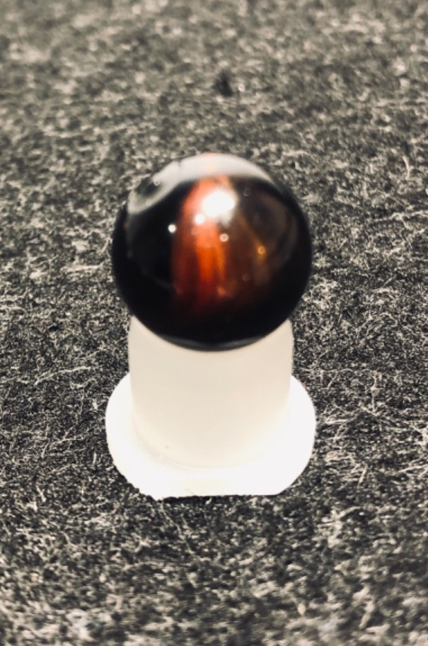 🔥Estate Sale Vintage Transitional “Mist Lutz” Marble Size 5/8 in / .61 in🔥