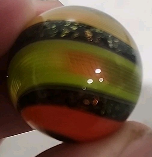 Hot House Glass? Marble 1″ Multi Color SEE PICS