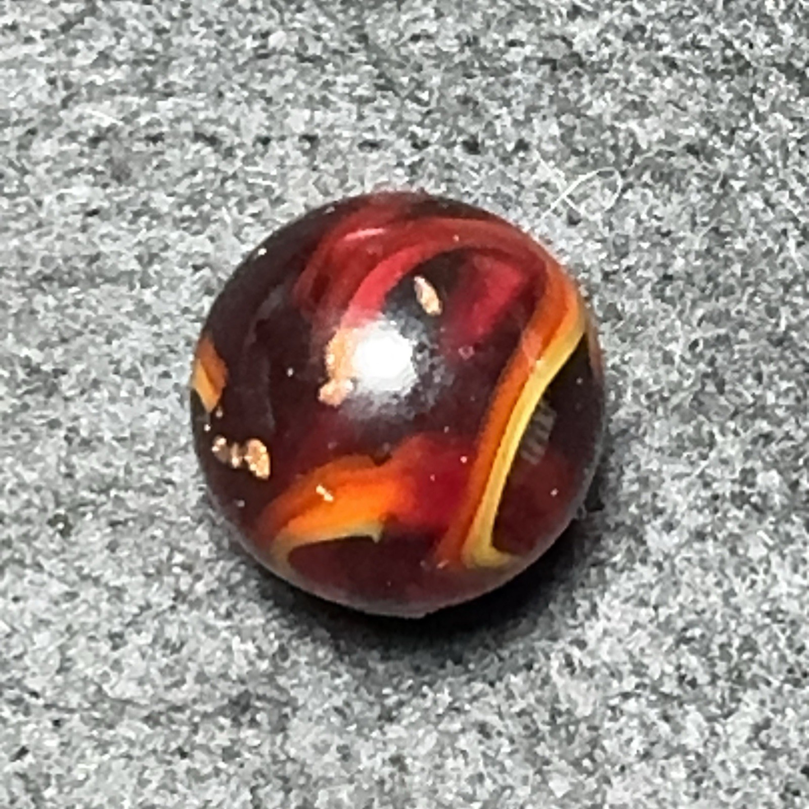 Dave’s Xmas Run Marble Size .72 +/- (3326) Gold Nov 20, 2014