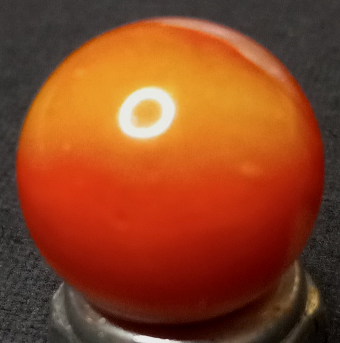Vintage Kokomo Rainbow Marble .57” Mint Condition 126138