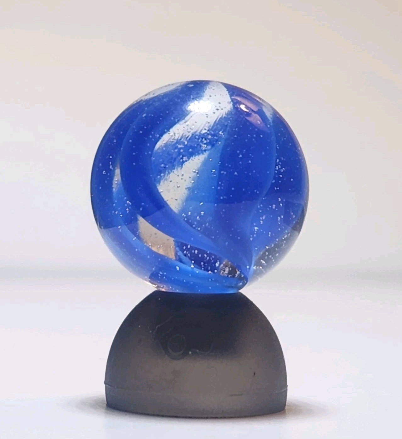 C.E. BOGARD ‘Caged Cats Eye’ .62″ Vintage Marble