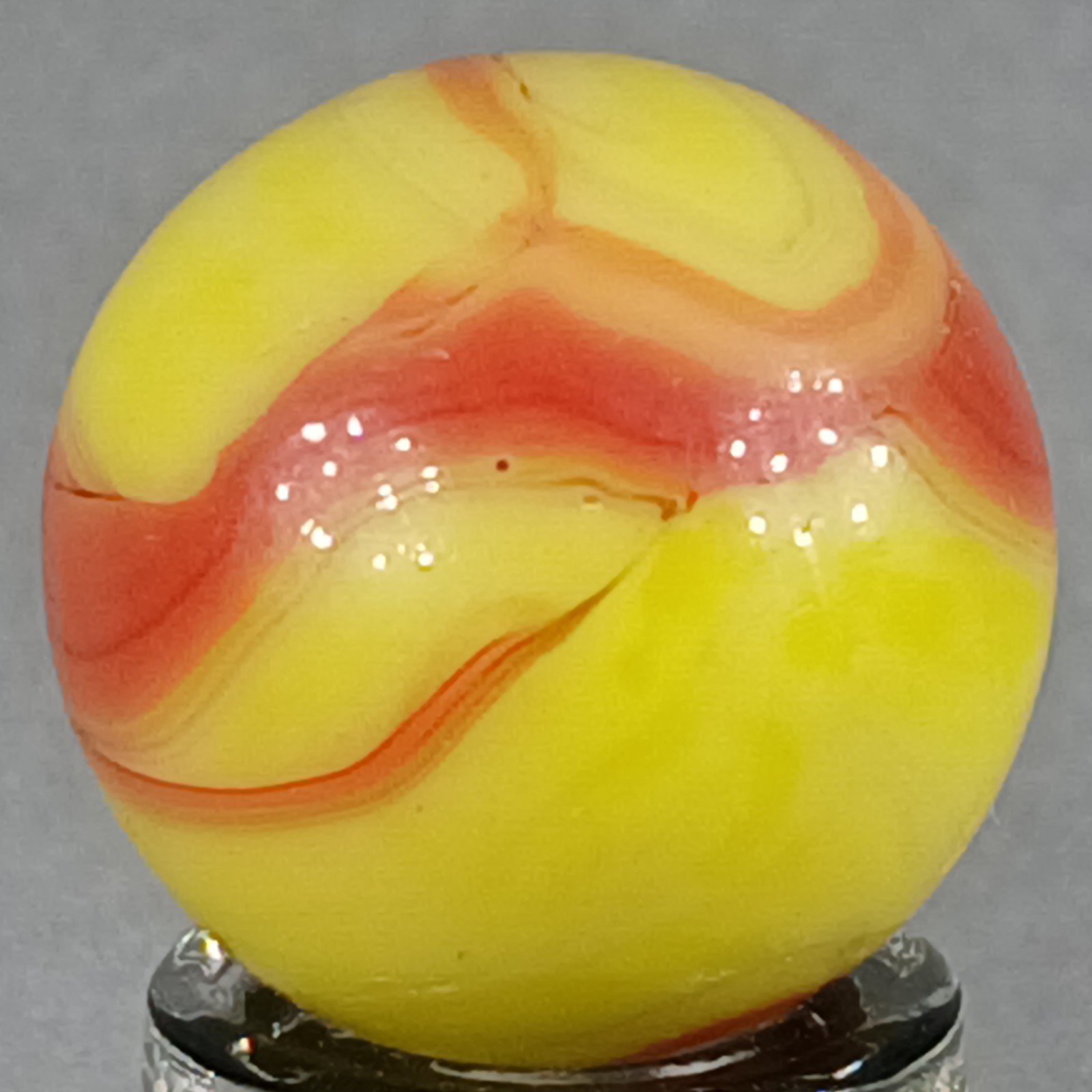 Vintage Christensen Agate Co. Swirl .63 Inches Near-Mint Condition