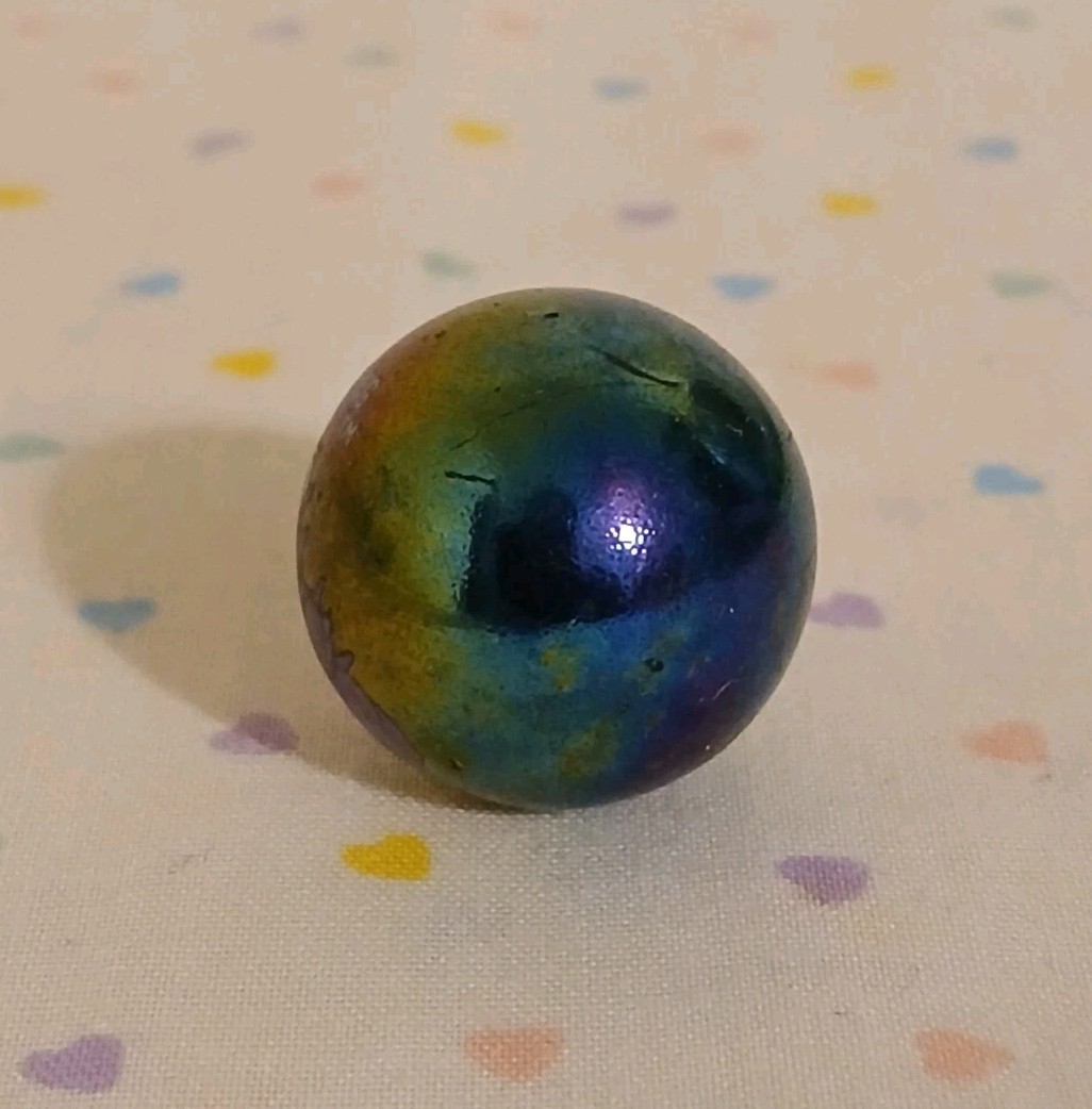 Vintage Pokemon Collectible Marble Metallic Holo Nidoking #34 Toy Biz READ