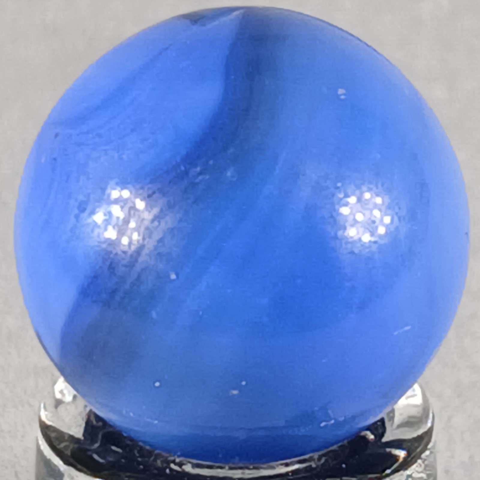 Small Vintage Vitro Conqueror Marble .55 Inches Near-Mint Condition