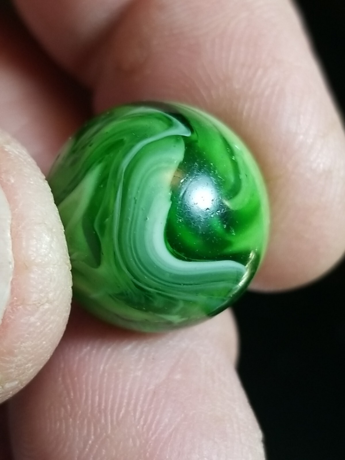 Christensen – 20/32″ – Striped Transparent Swirl – Mint Condition