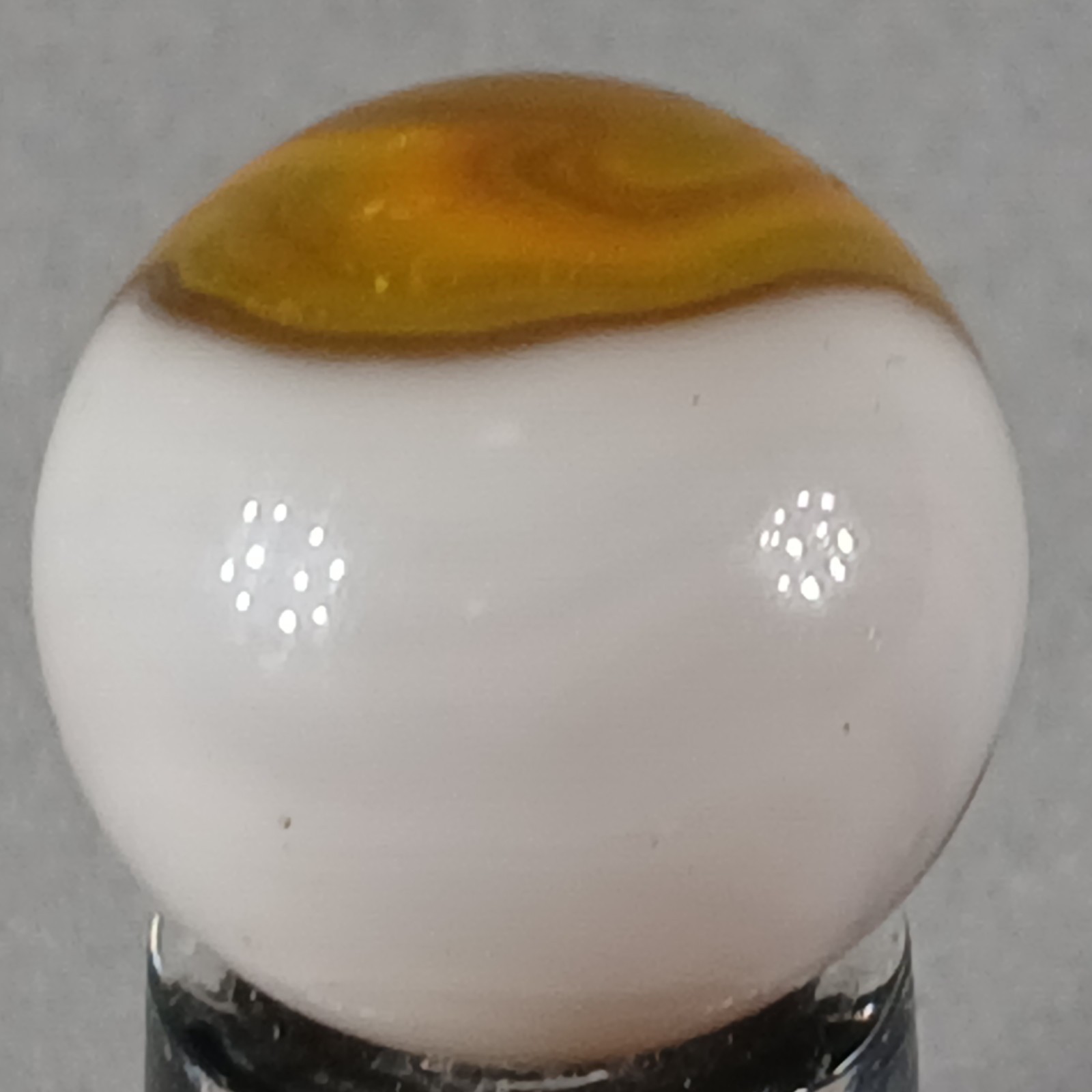 Vintage Vitro Conqueror Marble .61 Inches Near-Mint Condition Combined Shipping