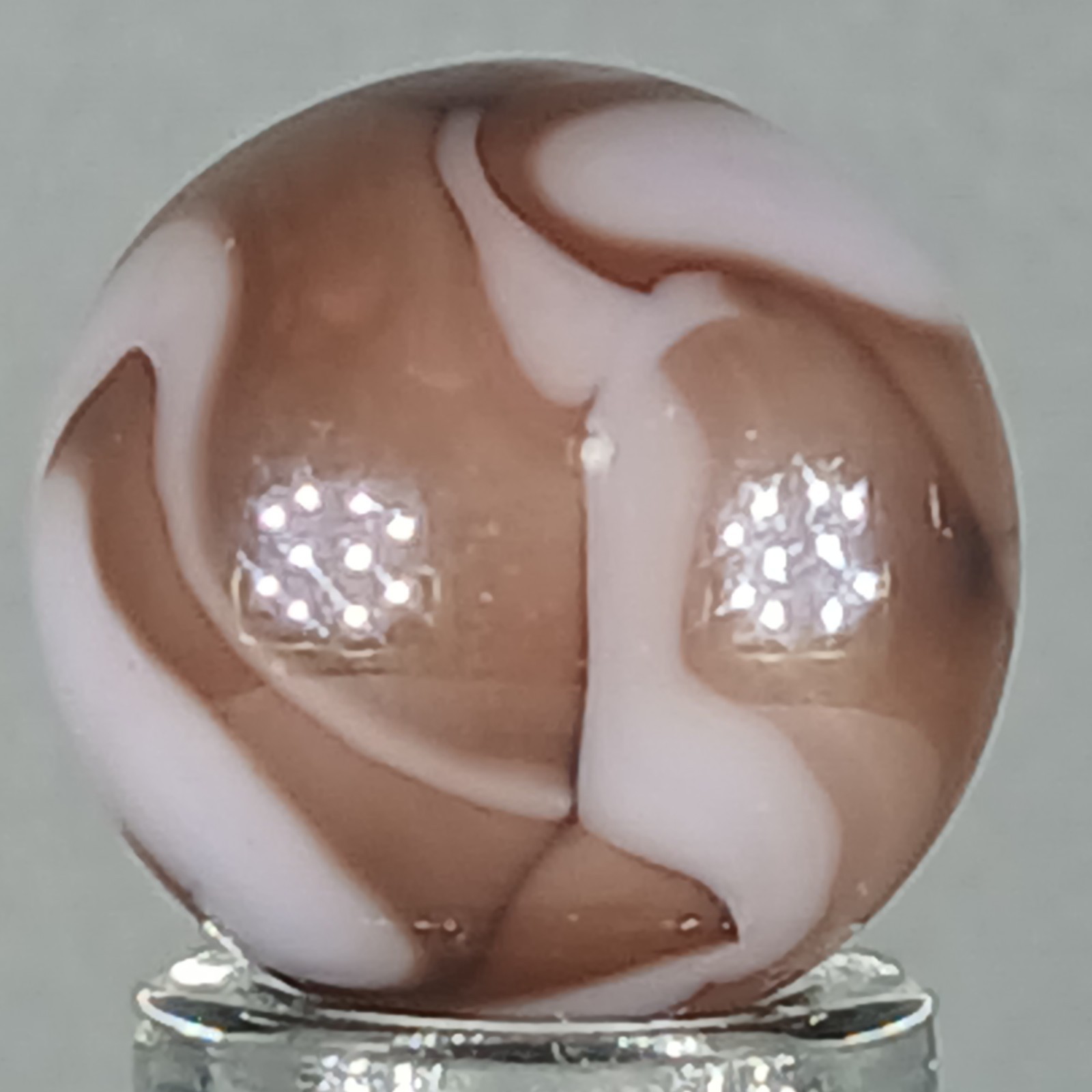 Vintage Champion Swirl Marble .61 Inches Near-Mint Condition Combined Shipping