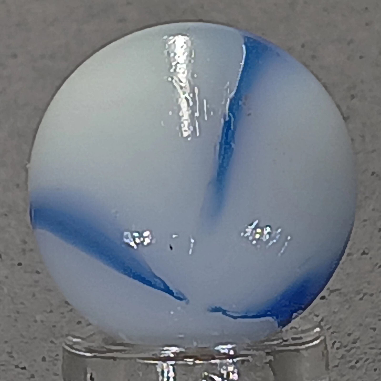 Imported Striped Marble .63 Inches Near-Mint Condition Combined Shipping