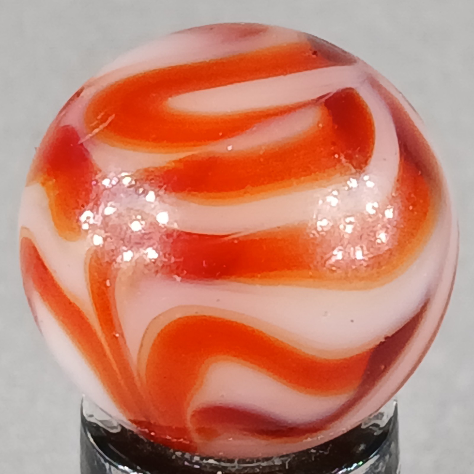 Vintage Alley Swirl .66 Inches Near-Mint Condition Combined Shipping