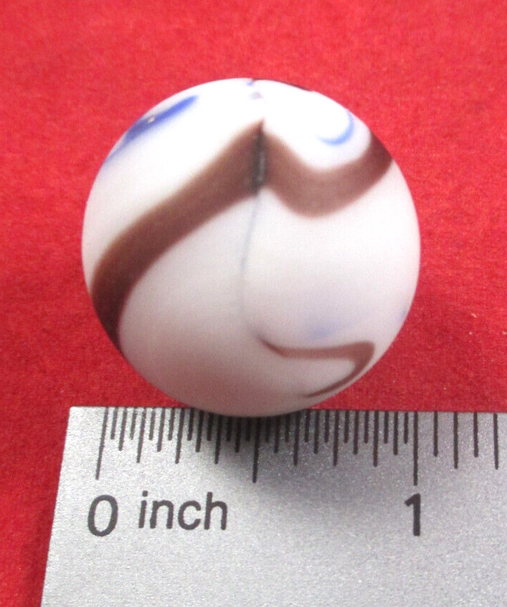 GERMAN CHINA UN-GLAZED Two color swirls folded China VINTAGE