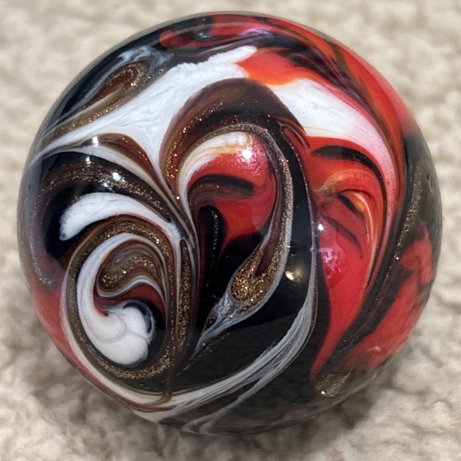 Stunning contemporary swirl marble #317