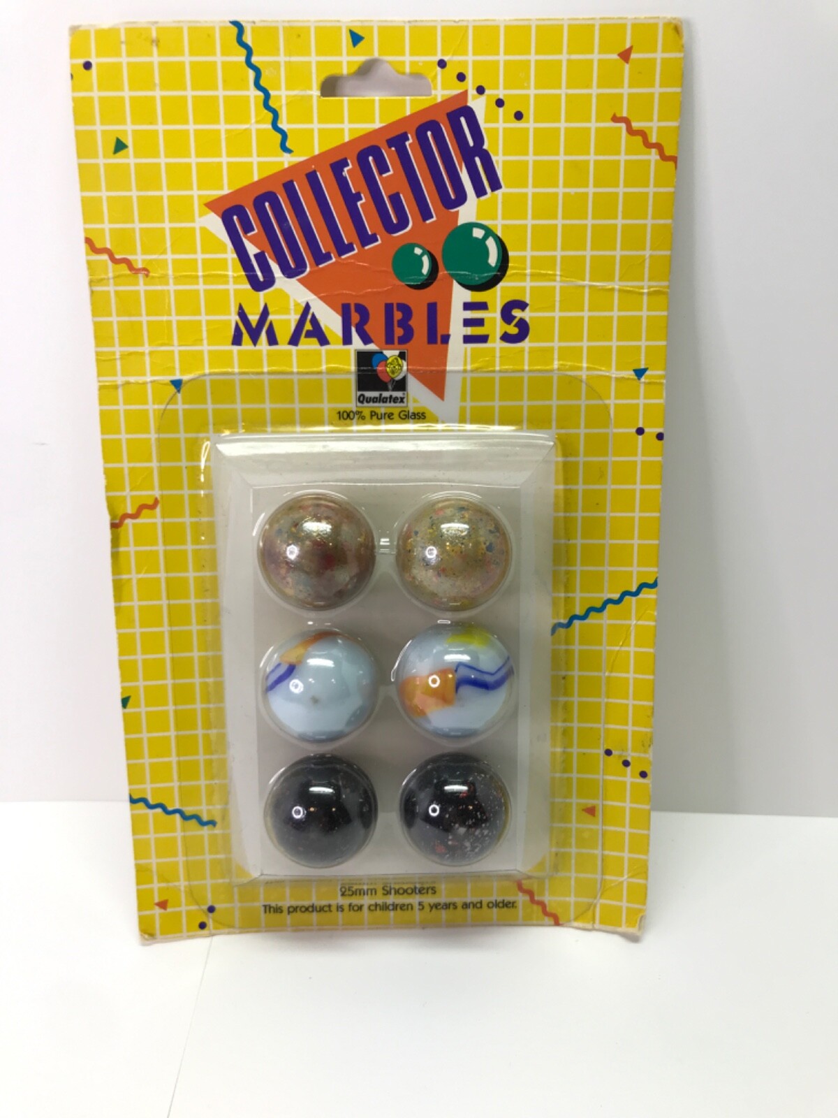 Vintage Qualatex Marbles Collector Series Premium Quality Marbles 25mm Shooters