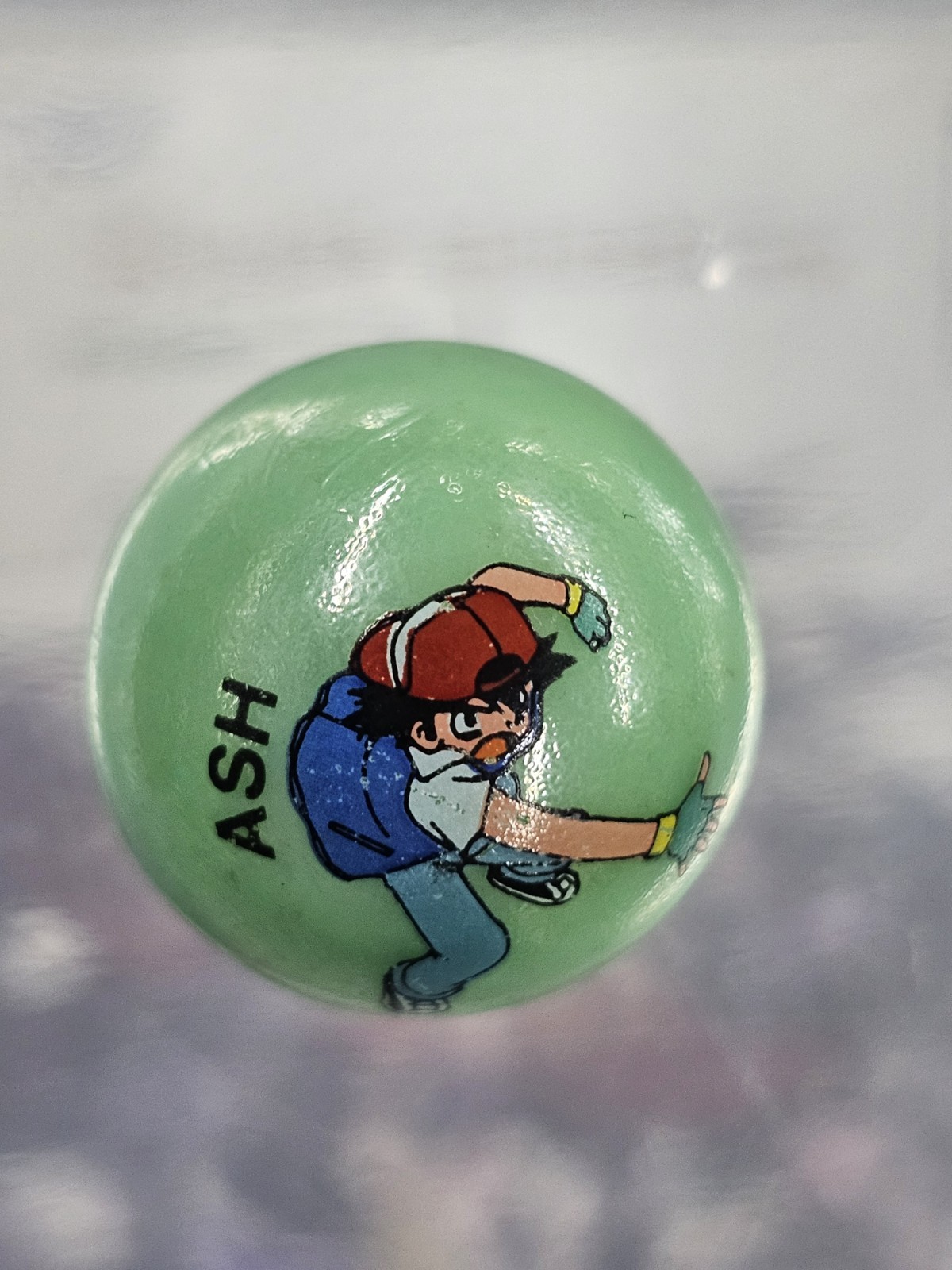 Vintage Pokémon Marble | Ash | Trainer | 2000s | Rare Pokemon Authentic