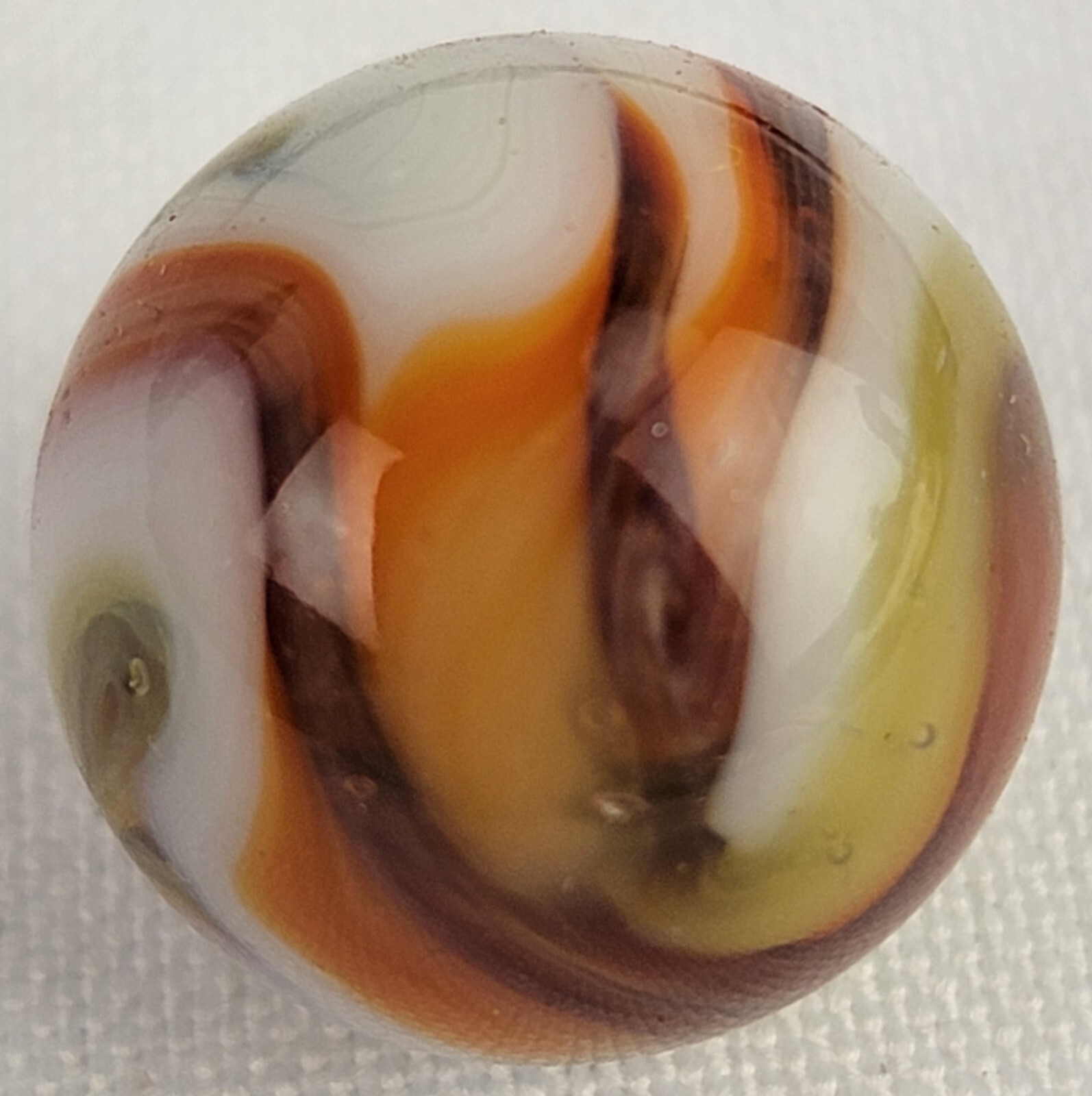 Alley Agate Vintage Marble Translucent Swirl Windows MINT Cadmium GLOW .70