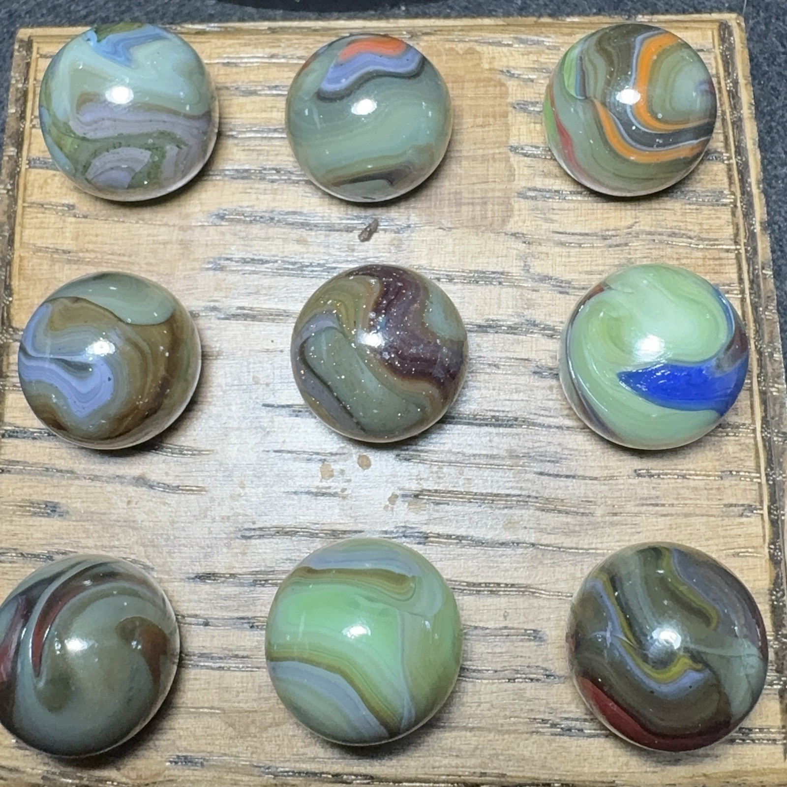 9-DAS Cannonball Run Marbles Size Vary (3354)