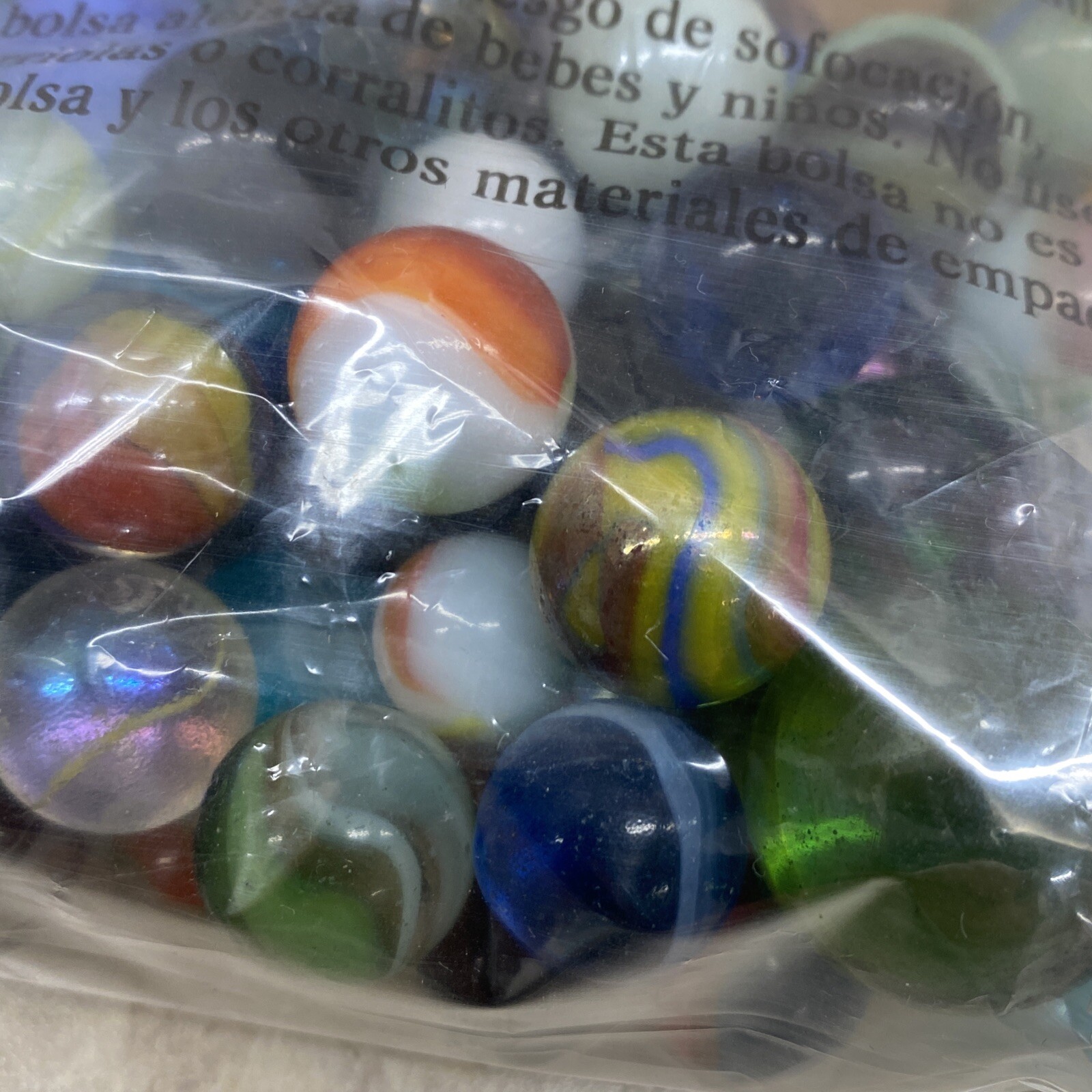 92 RANDOM MIXED ASSORTMENT Game Marbles shooter glass swirl lot