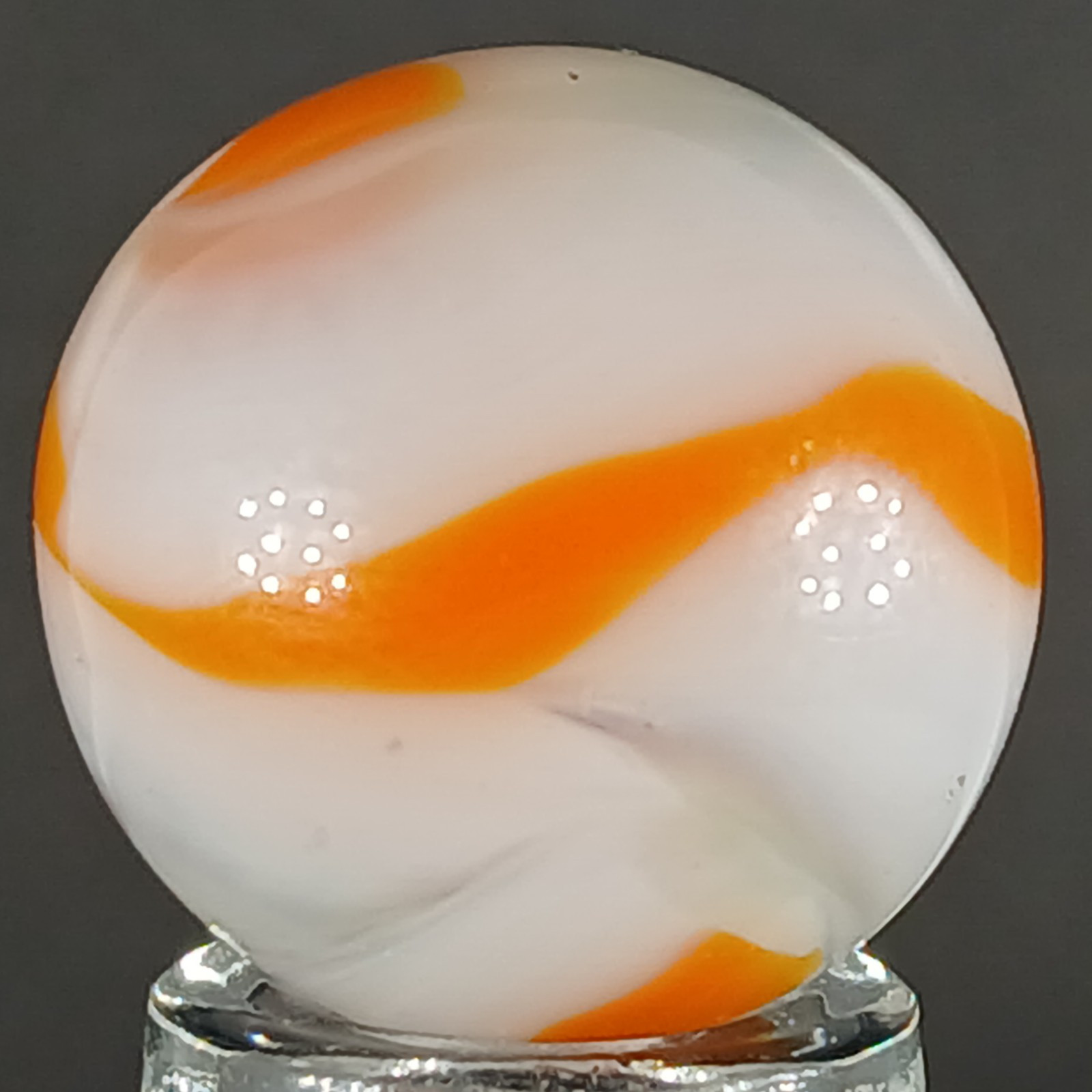 Vintage West Virginia Swirl .62 Inches Near-Mint Condition Combined Shipping
