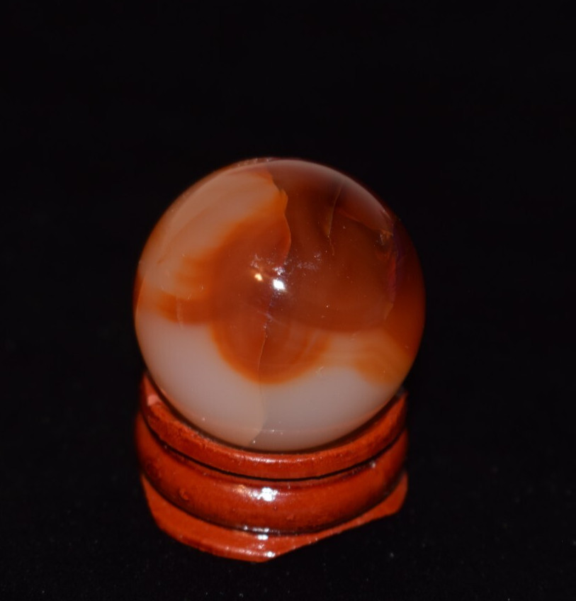 🔥Amber Simi Translucent Mineral Marble Large Toe Brake🦶 Size 1.203″ Read Below