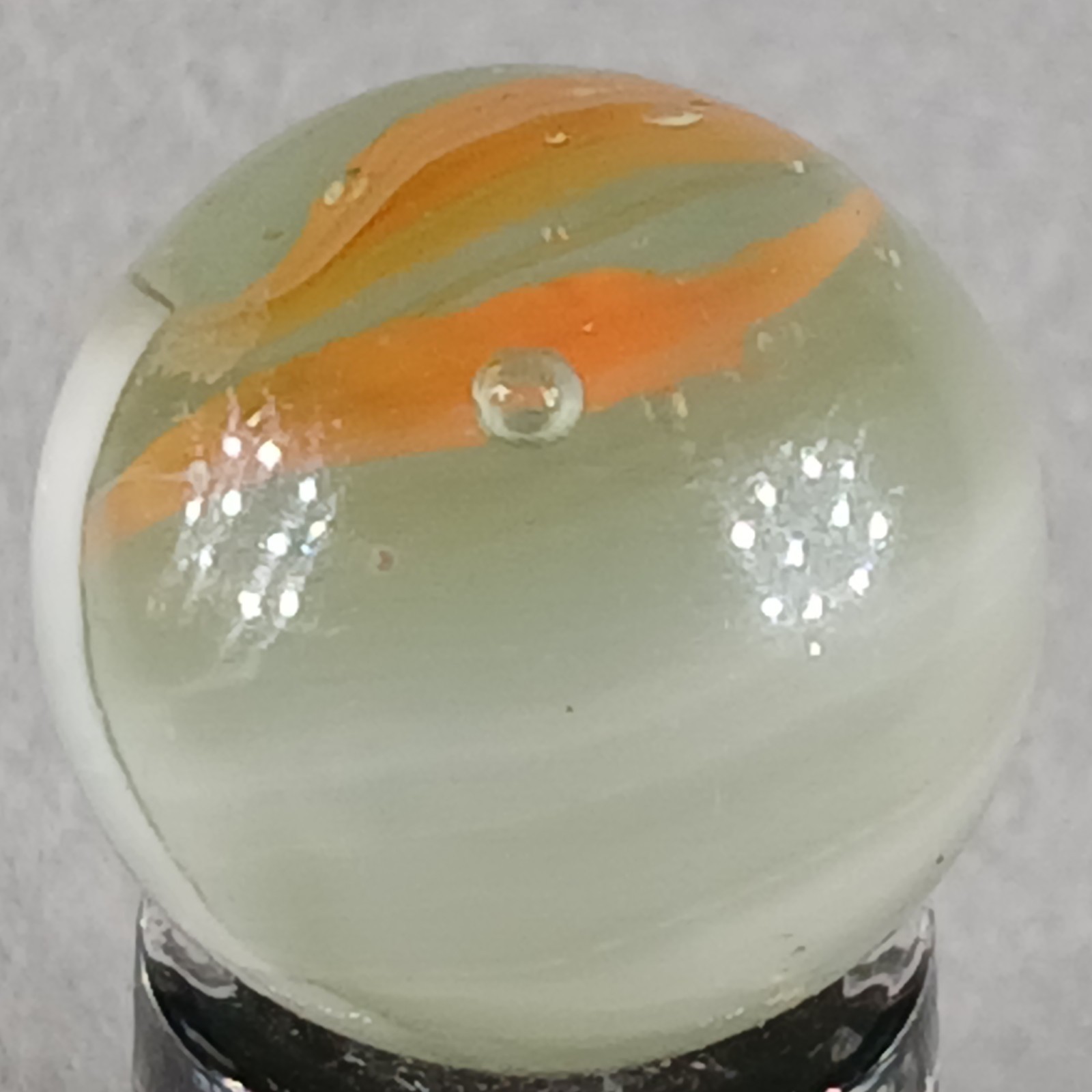 Vintage Vitro Conqueror Marble .61 Inches Near-Mint Condition Combined Shipping