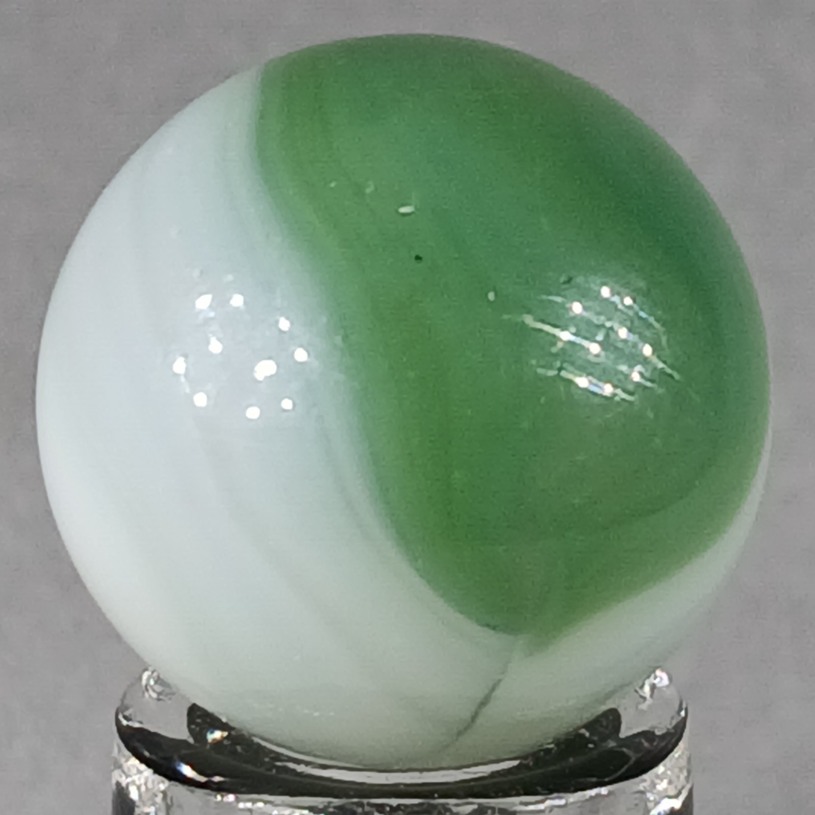 Vintage Vitro Conqueror Marble .60 Inches Near-Mint Condition
