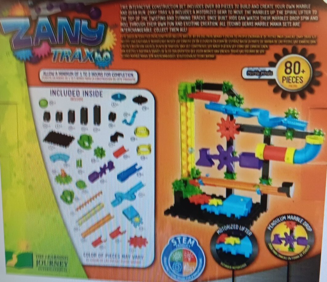 DIZZY DROID ROBOT & ZANY MARBLE MANIA MAZE LEARNING SPIRAL LIFTER FUNNEL DROP