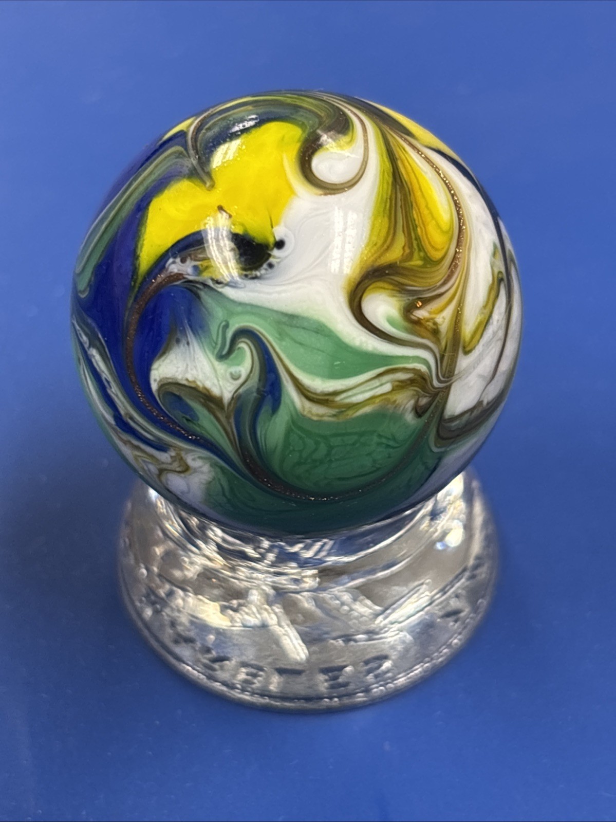 Stunning contemporary swirl marble #944