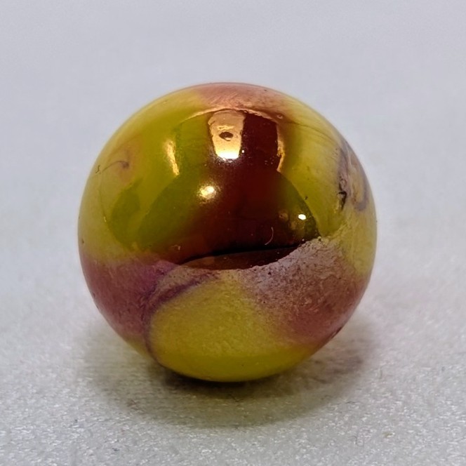Vacor Mega Marbles Iridescent SUN 1/2″ Toy Marble – Wet Mint Condition