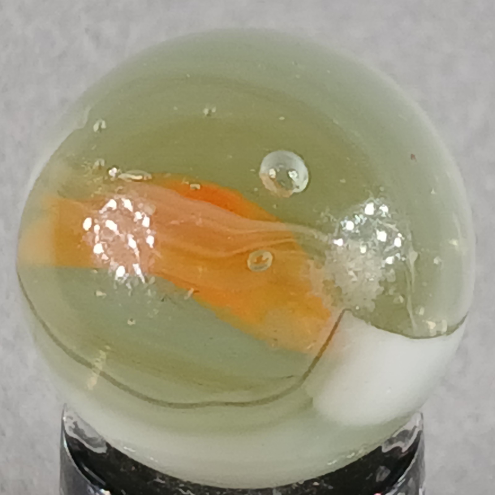 Vintage Vitro Conqueror Marble .61 Inches Near-Mint Condition Combined Shipping