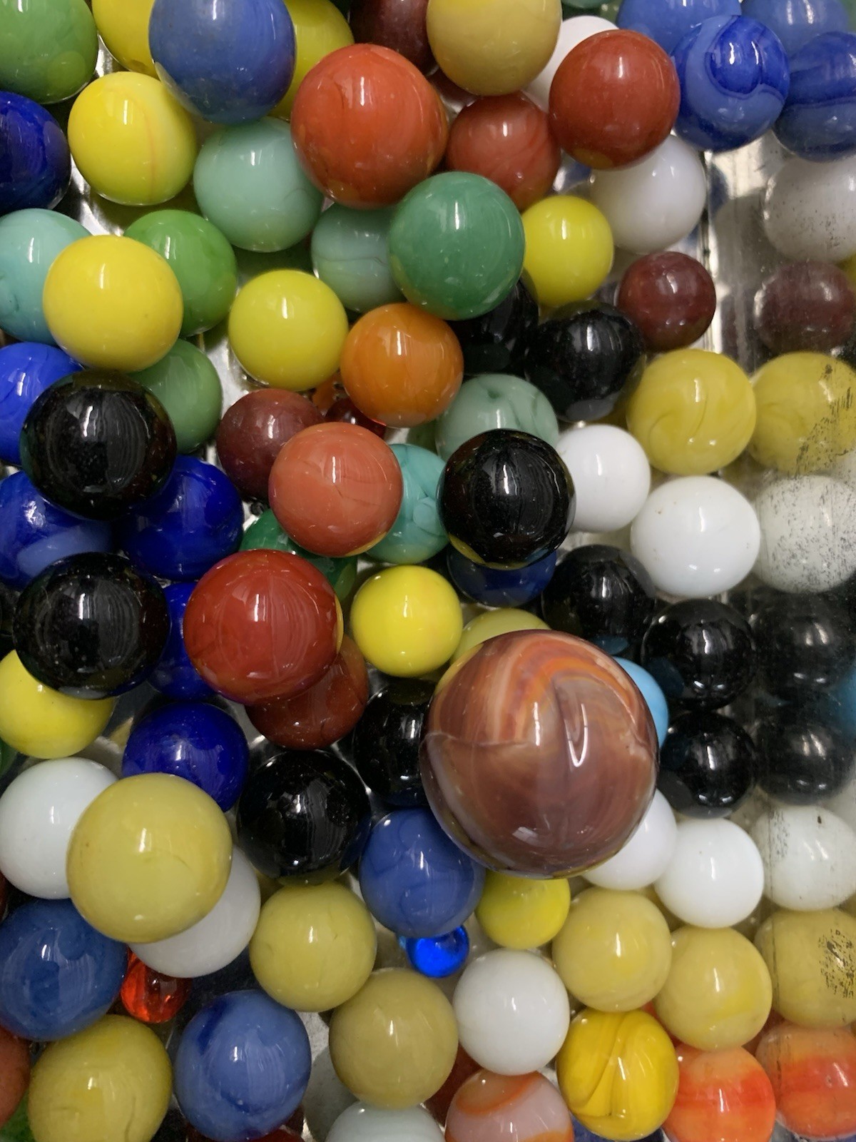 Vintage Marbles 150+ all different sizes