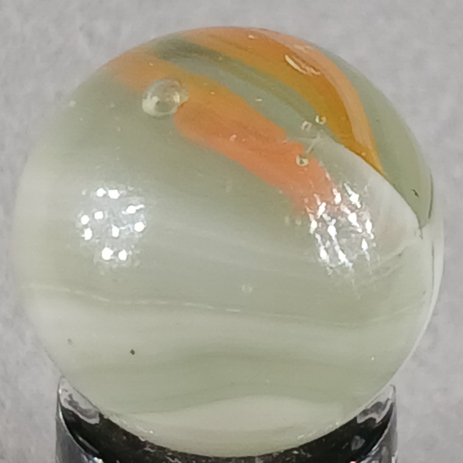 Vintage Vitro Conqueror Marble .61 Inches Near-Mint Condition Combined Shipping