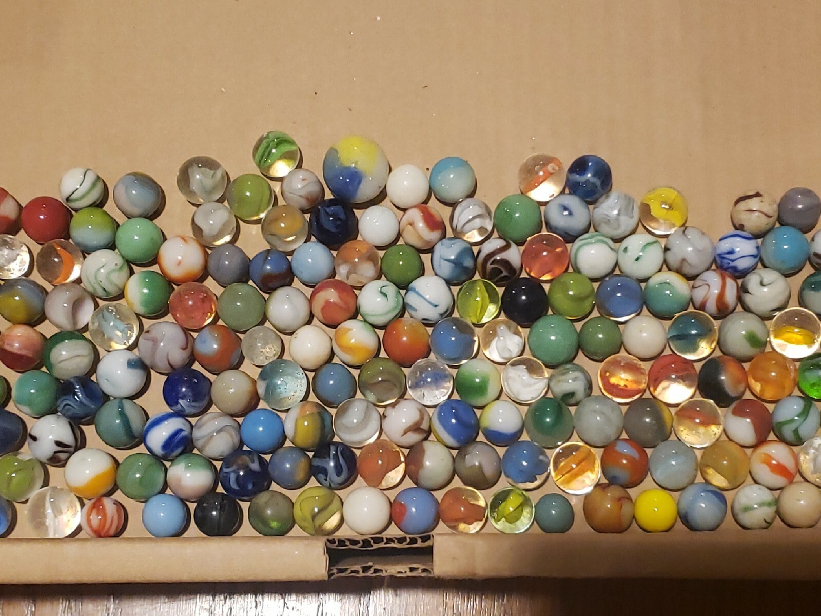 Large Antique Estate Small To Medium 175 Marble Lot